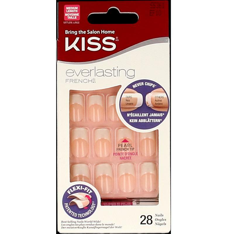 Kiss French nail kit wedding gown 1set