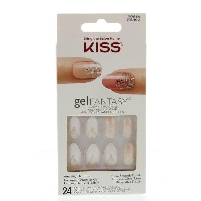 Kiss Gel fantasy nails rock candy 1set