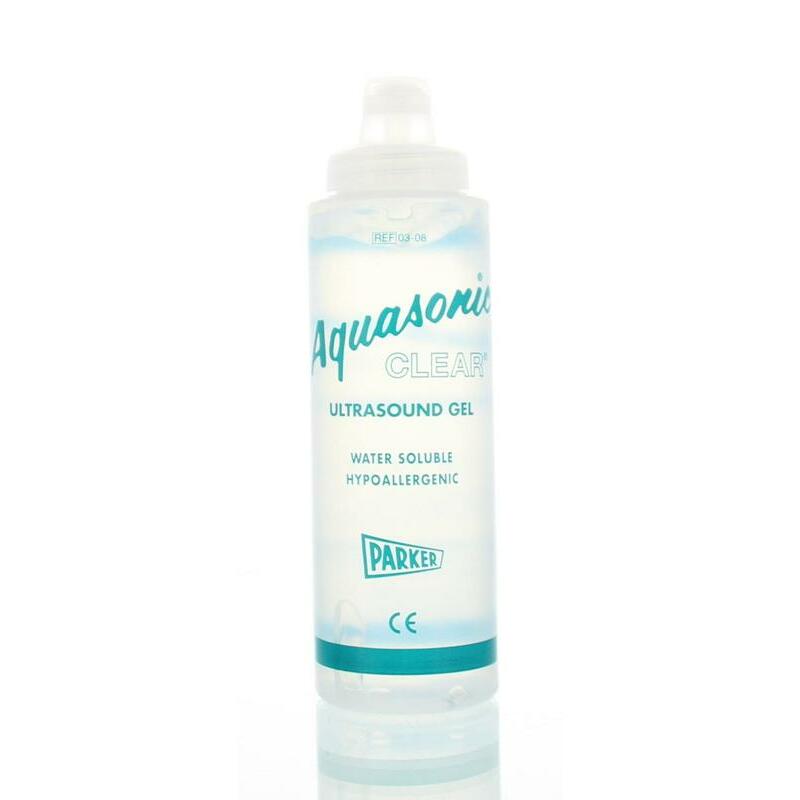 Parker Aquasonic clear ultrasound gel 250ml
