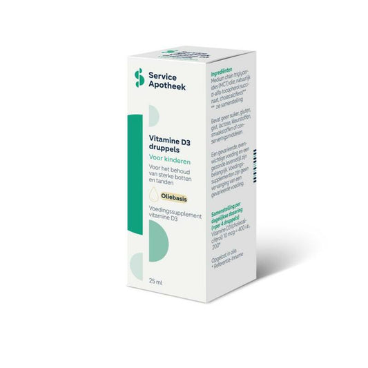 Service Apotheek Vitamine D3 oliebasis 25ml