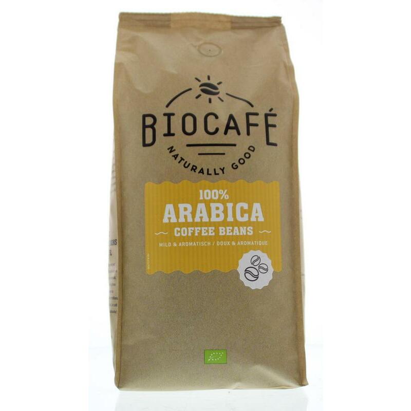 Biocafe Koffiebonen arabica bio 1kg