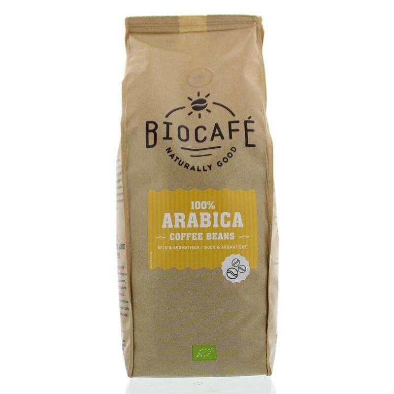 Biocafe Biocafe koffiebonen arabica 500g