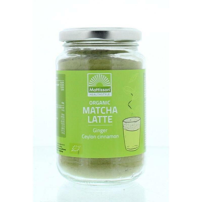 Mattisson Latte matcha gember - Ceylon kaneel bio 140g