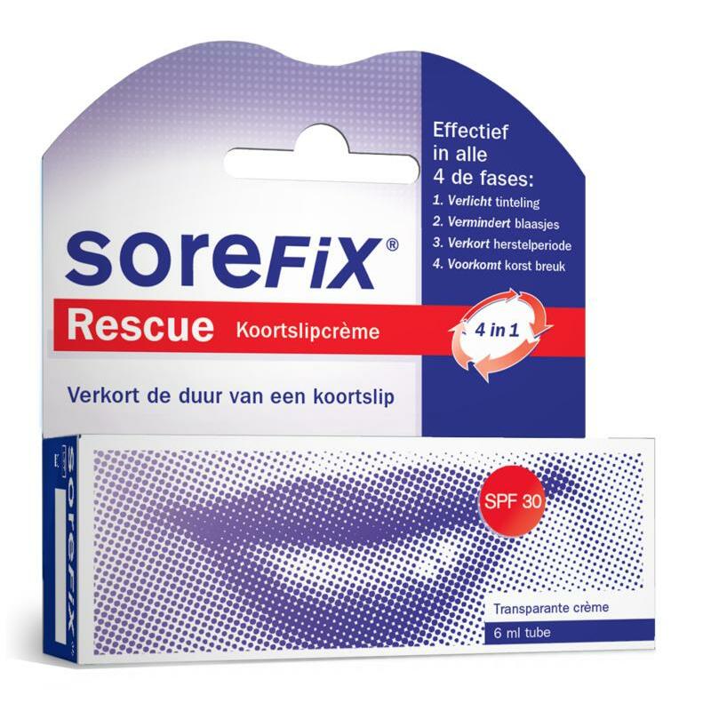 Sorefix Rescue koortslipcreme tube 6ml