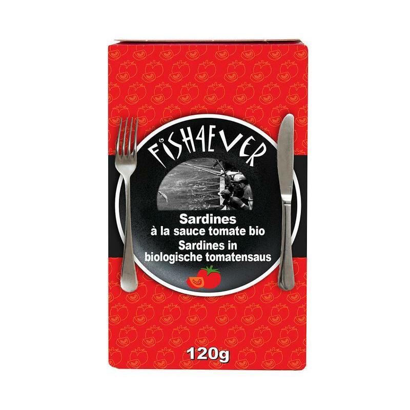 Fish 4 Ever Sardines in tomatensaus 120g