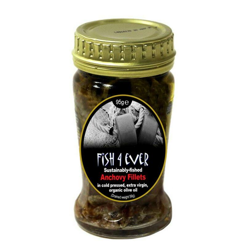 Fish 4 Ever Ansjovisfilet in olijfolie 95g