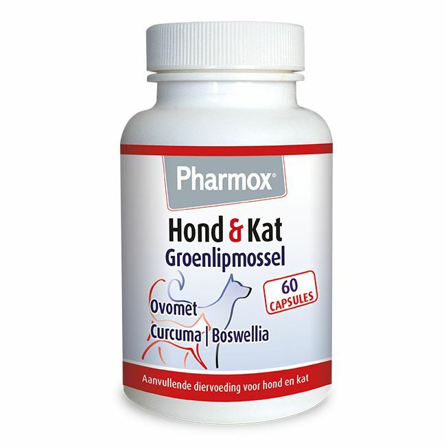 Pharmox Hond/kat groenlipmossel 60ca