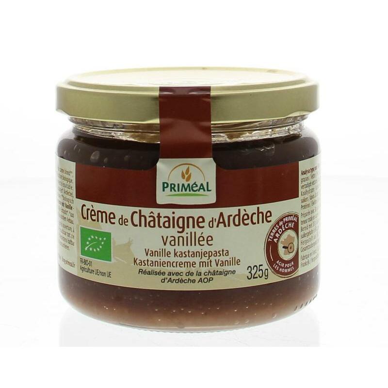 Primeal Kastanjecreme vanille bio 325g