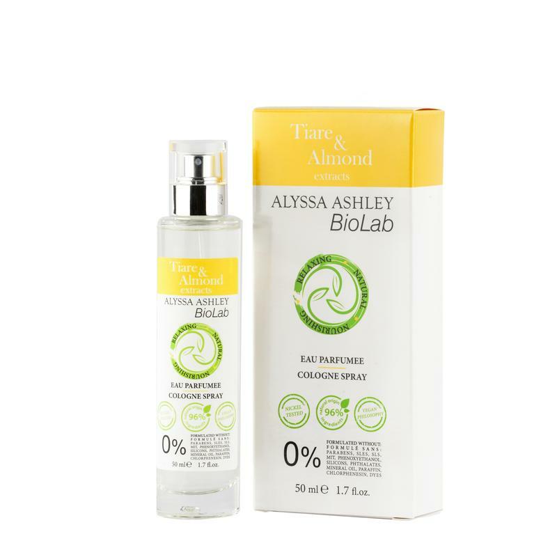 Alyssa Ashley Biolab tiare/almond eau parfumee 50ml