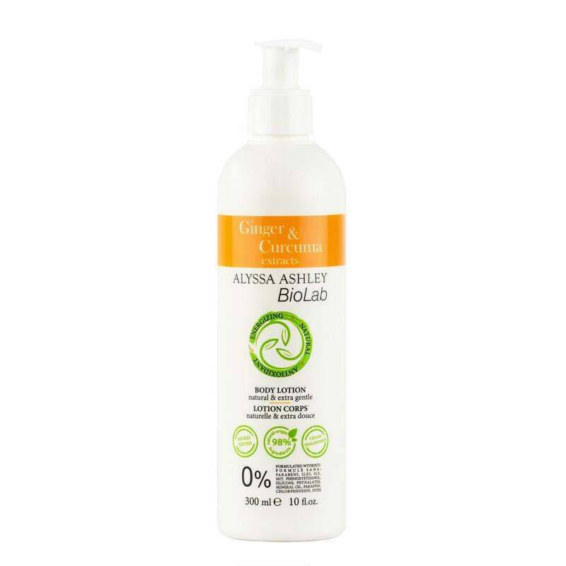 Alyssa Ashley Biolab ginger/curcuma body lotion 300ml