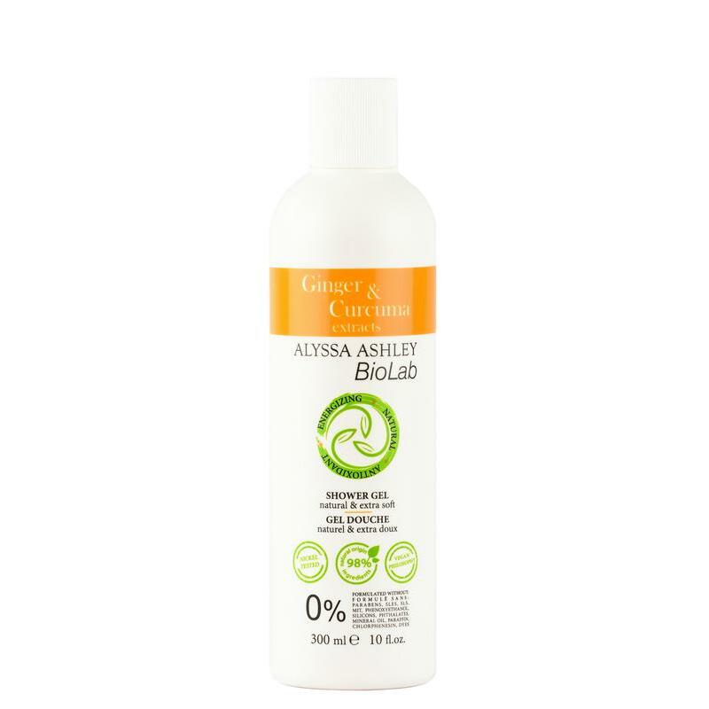 Alyssa Ashley Biolab ginger/curcuma shower gel 300ml