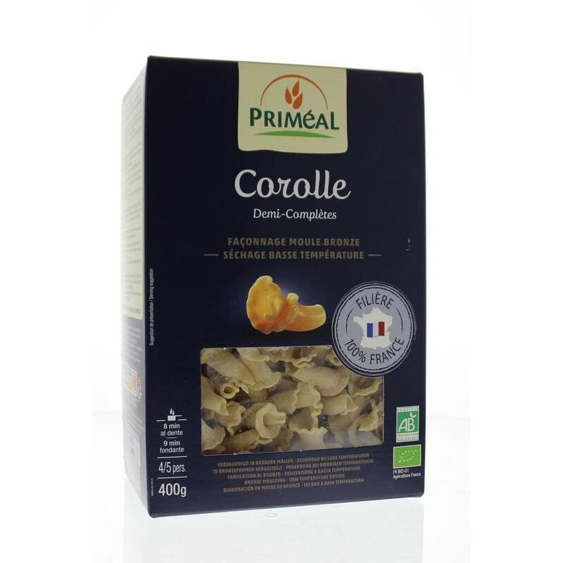 Primeal Corolle halfvolkoren pasta bio 400g