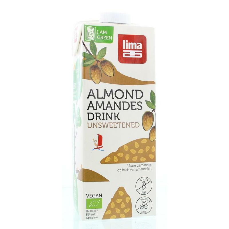Lima Amandel drink suikervrij bio 1000ml