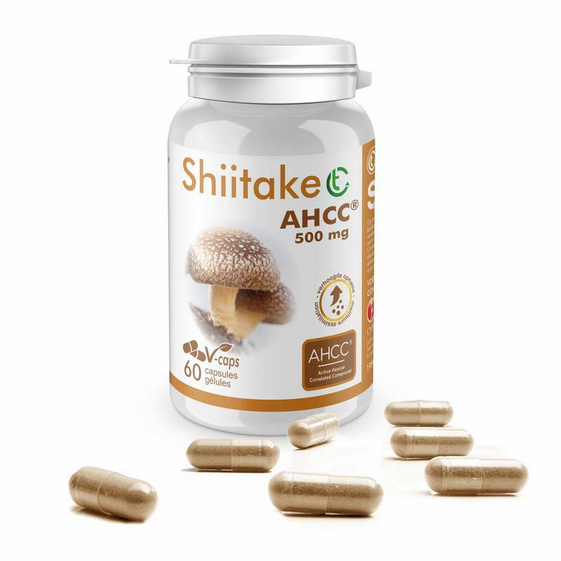 Soria Shiitake AHCC 500 mg 60ca