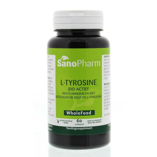 Sanopharm L-Tyrosine plus wholefood 60ca
