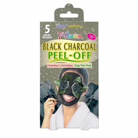 Montagne 7th Heaven black charcoal peel-off multipack 5st