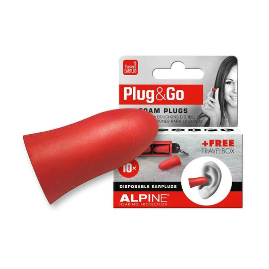Alpine Plug & go rood 5paar