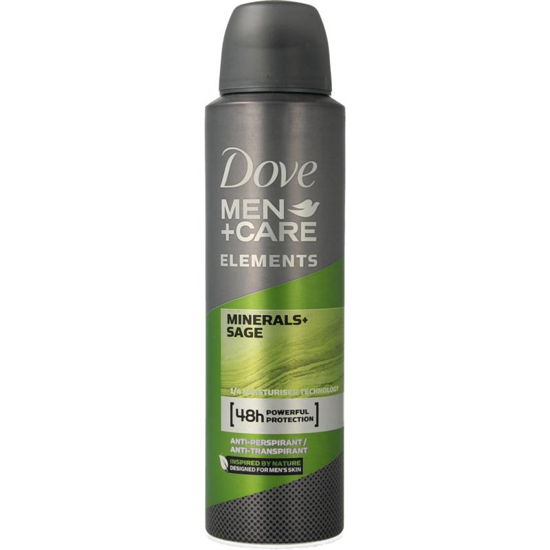 Dove Men+ care deodorant minerals & sage 150ml