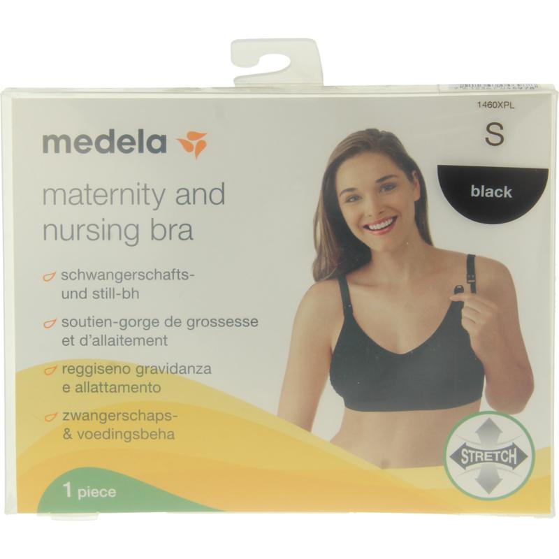 Medela Voedingsbeha maat S zwart 1st