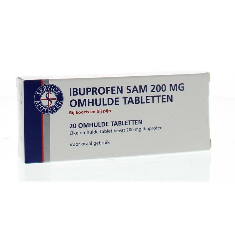 Service Apotheek Ibuprofen 200 mg 20tb