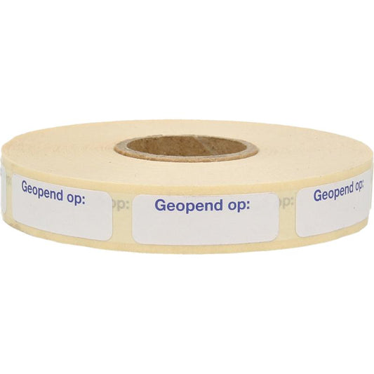 Blockland Etiket N49 geopend op 1000st