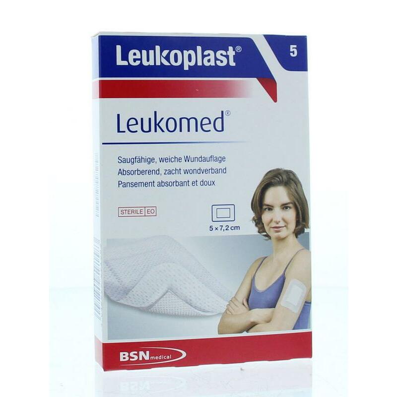 Leukoplast Leukomed 7.2 x 5 cm 5st