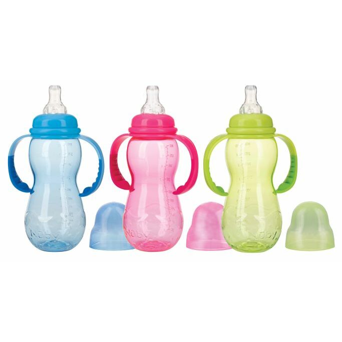 Nuby Fles standaard 320 ml nondrip speen 320ml