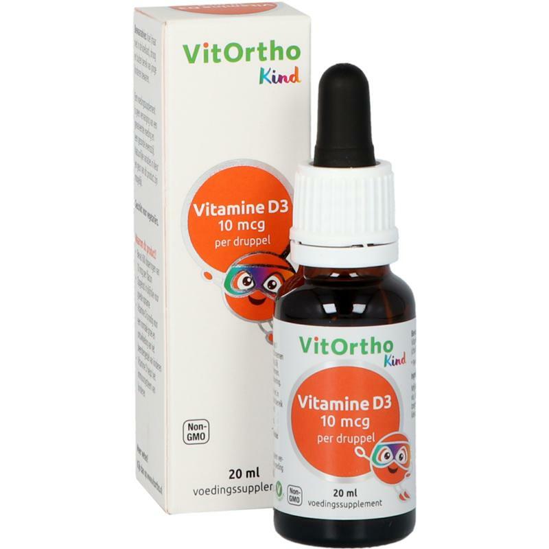 Vitortho Vitamine D3 10 mcg (Kind) 20ml