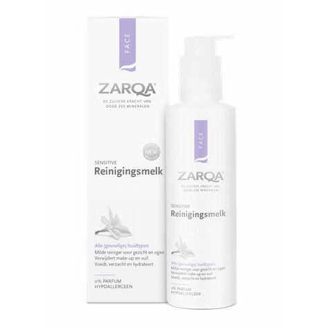 Zarqa Face reinigingsmelk sensitive 200ml