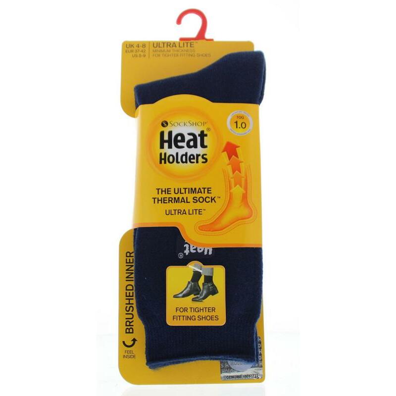 Heat Holders Ladies socks ultra lite 4-8 indigo 1paar