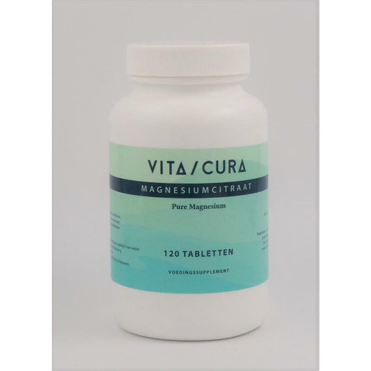 Vitacura Magnesium citraat 200 mg 120tb