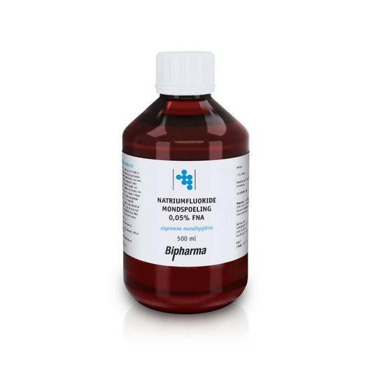 Bipharma Natriumfluoride mondspoeling 0,05% FNA 500ml