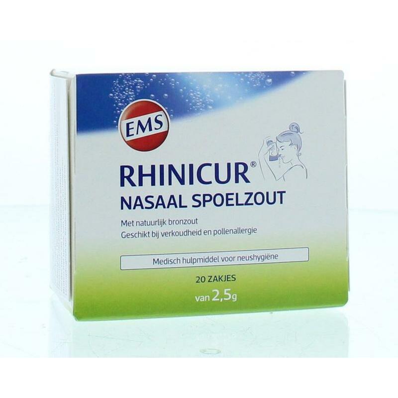 Rhinicur Neus spoelzout 2.5 gram 20st