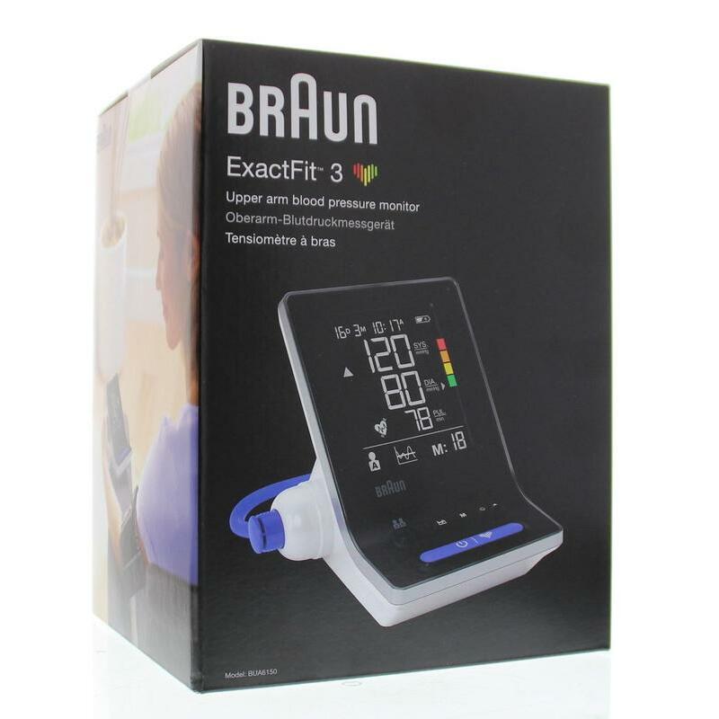 Braun Exactfit 3 bloeddrukmeter bovenarm 1st