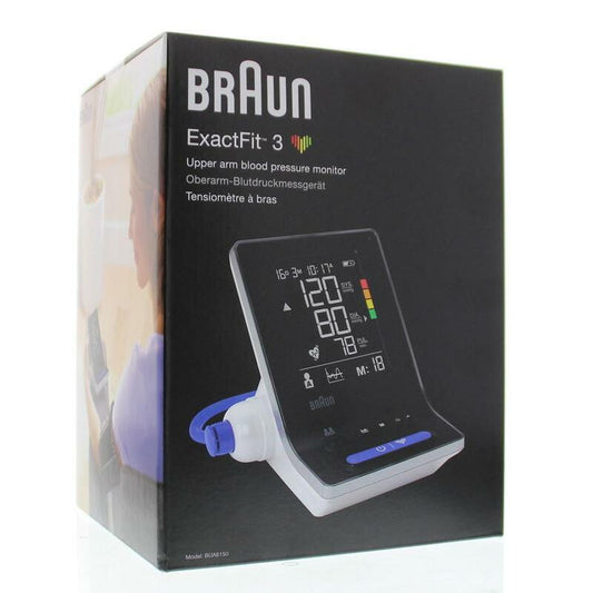 Braun Exactfit 3 bloeddrukmeter bovenarm 1st