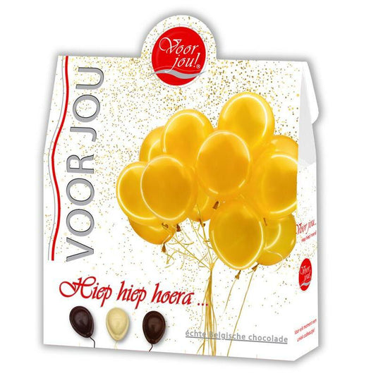 Voor Jou! Cadeau doos hiep hiep hoera 100g