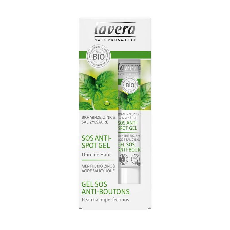 Lavera SOS anti-spot gel / gel anti-boutons FR-DE 15ml