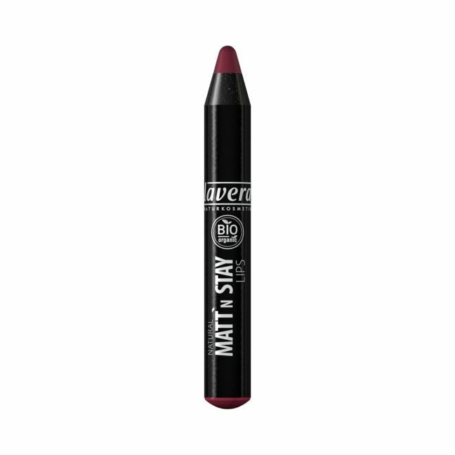Lavera Natural matt'n stay lips lipstick plum 04 1st
