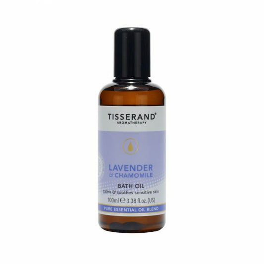 Tisserand Lavendel & kamille badolie 100ml