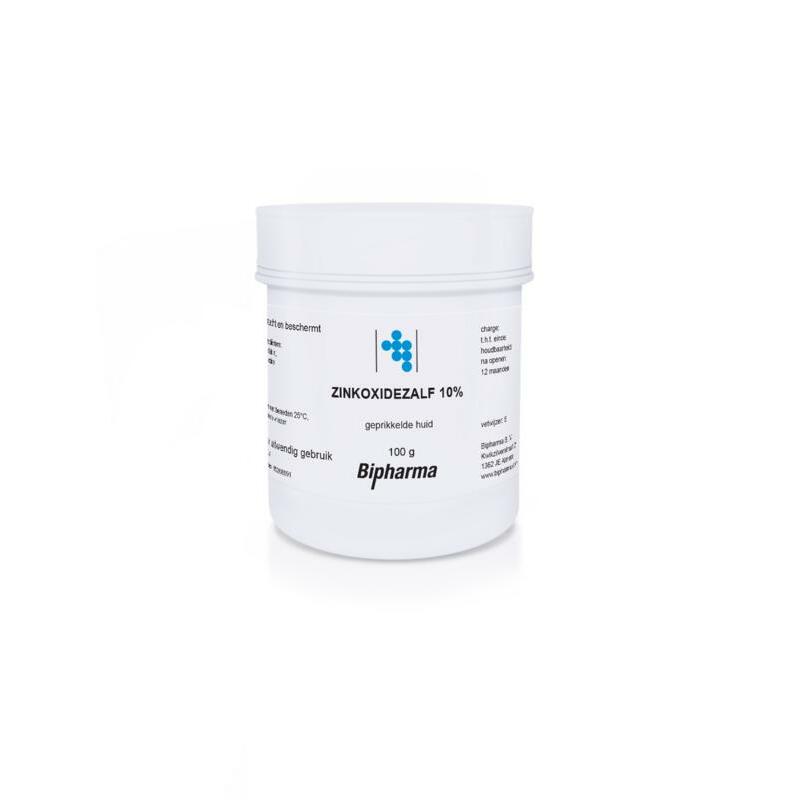 Bipharma Zinkoxidezalf 10% 100g