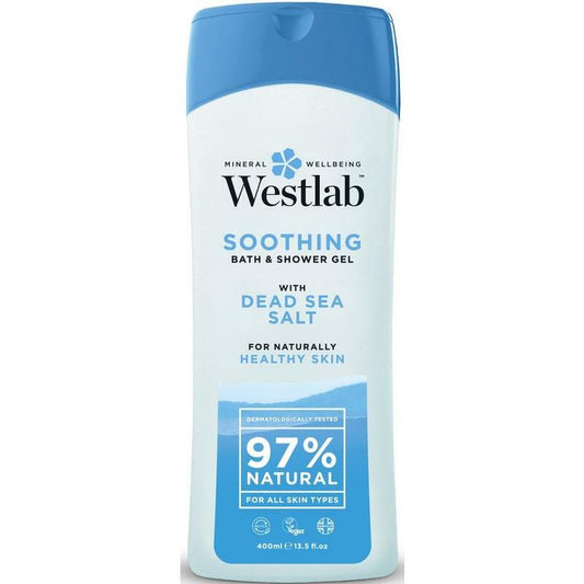 Westlab Bad & douche gel dode zeezout verzorgend 400ml
