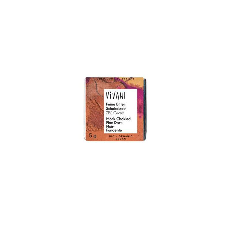 Vivani Chocolade naps puur 5 gram bio 200x5g