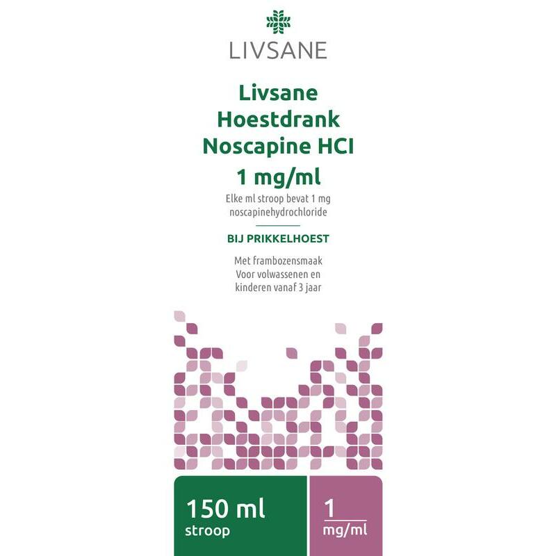 Livsane Hoestdrank noscapine 1mg 150ml