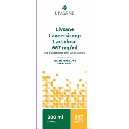 Livsane Laxeersiroop lactulose 300ml