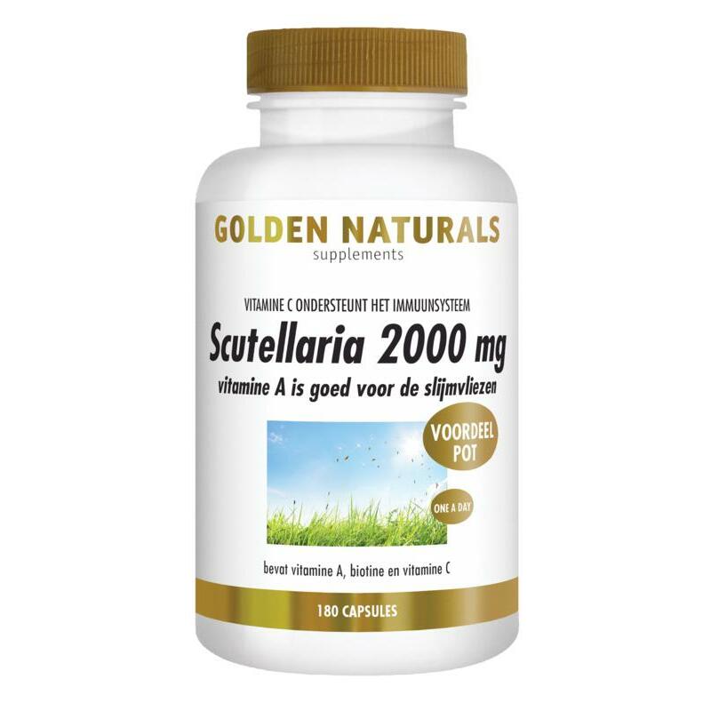 Golden Naturals Scutellaria 2000 mg 180ca
