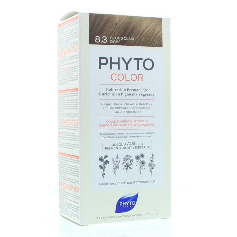 Phyto Paris Phytocolor blond clair dore 8.3 1st