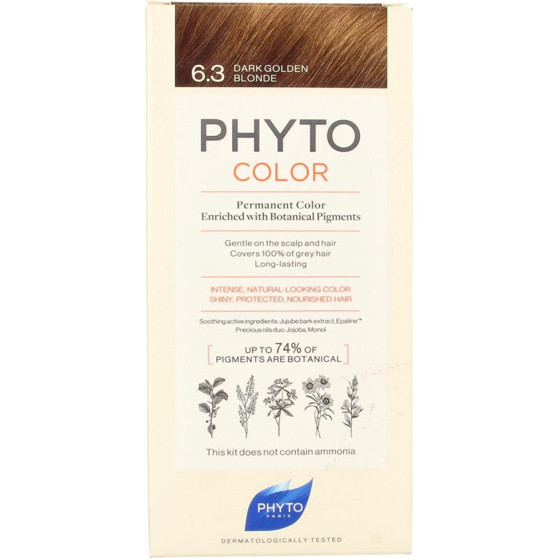 Phyto Paris Phytocolor blond fonce dore 6.3 1st
