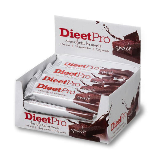 Dieet Pro Snack choco brownie 50 gram 16x50g
