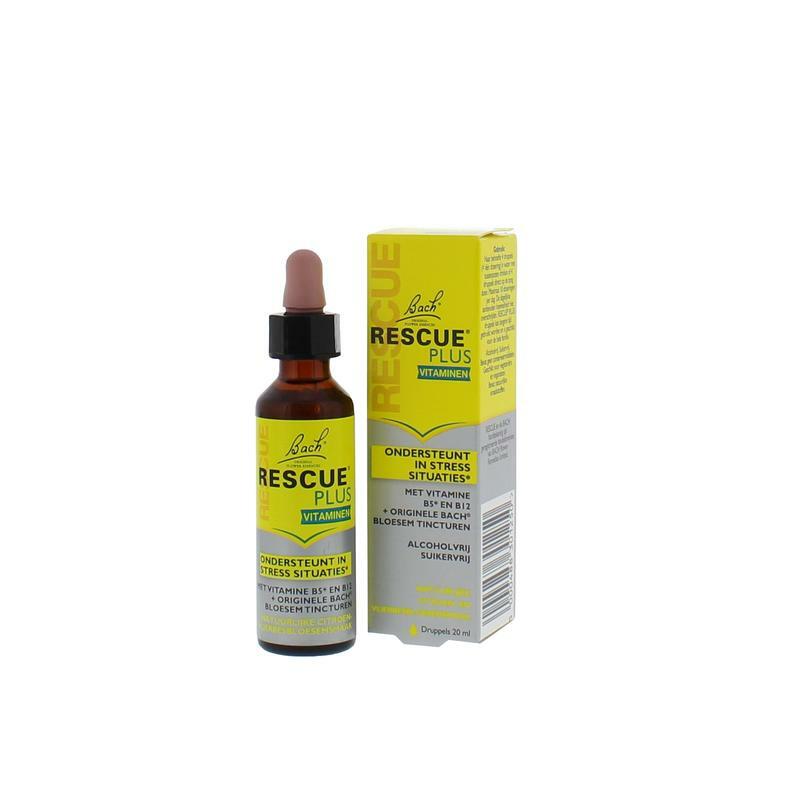 Bach Rescue remedy plus druppels 20ml