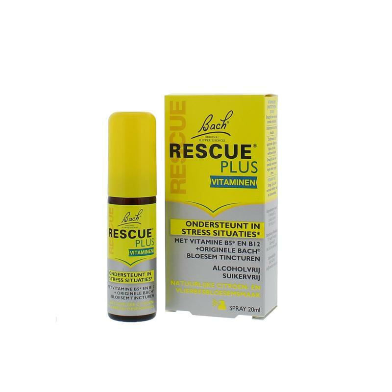 Bach Rescue remedy plus spray 20ml